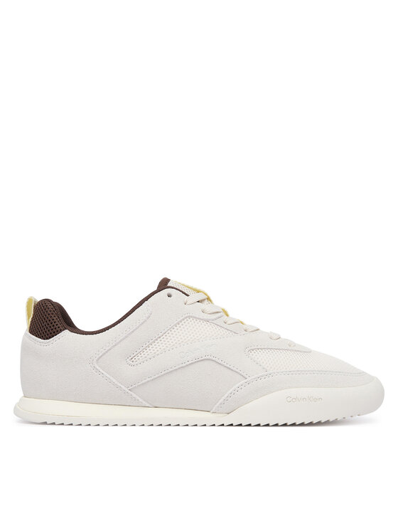 Calvin Klein Laisvalaikio batai Calvin Klein Low Pro Runner Refl Mesh Sue HW0HW03100 Kreminė