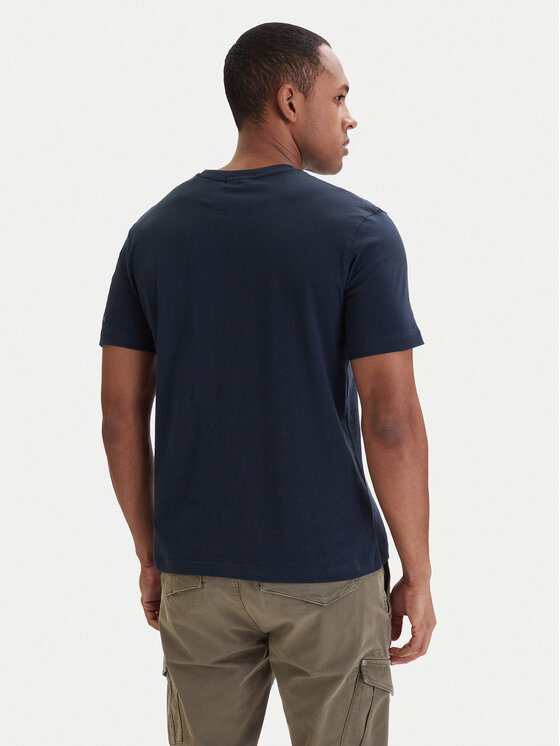 Aeronautica Militare Aeronautica Militare Camiseta 261TS2540UJ00727 Azul marino Regular Fit