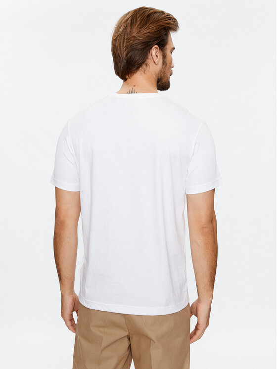 Gant Gant T-shirt Shield 2003184 Bijela Regular Fit