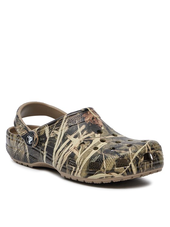 Crocs Klapki Crocs Classic Realtree 12132 Zielony