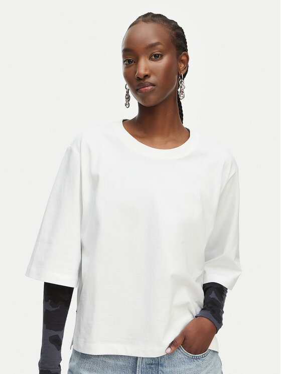 G-Star Raw G-Star Raw Camiseta Modern D29372-B771 Blanco Relaxed Fit