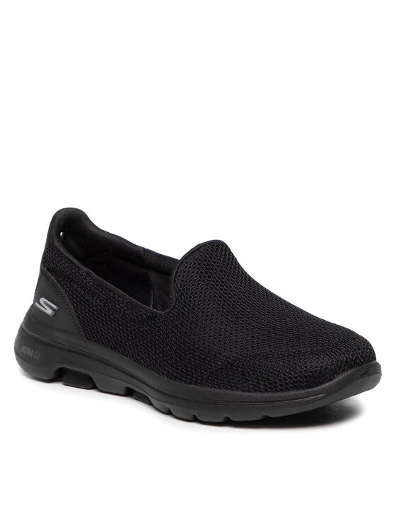 Skechers Īsi apavi Skechers Go Walk 5 15901/BBK Melns