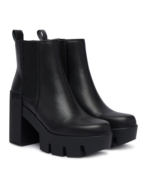 United Nude Μποτάκια United Nude Grip Chelsea Mid V 110330116 Μαύρο