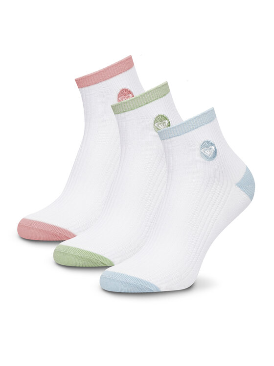 Roxy Dolge nogavice Roxy AS_ROXY_04Z_SS25 (3-PACK) Bela