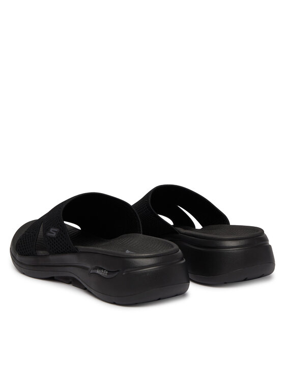 Skechers Шльопанці Skechers Go Walk Arch Fit 140274/BBK Чорний
