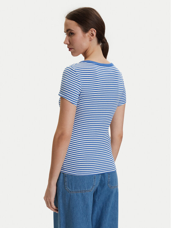 Tommy Jeans Tommy Jeans Camiseta DW0DW17385 Azul Slim Fit