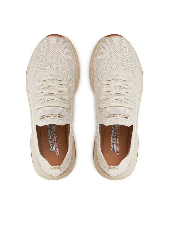 Skechers Sneakersy Skechers Bobs Sport Sparrow Flex - Instant Clout 117580/OFWT Biały