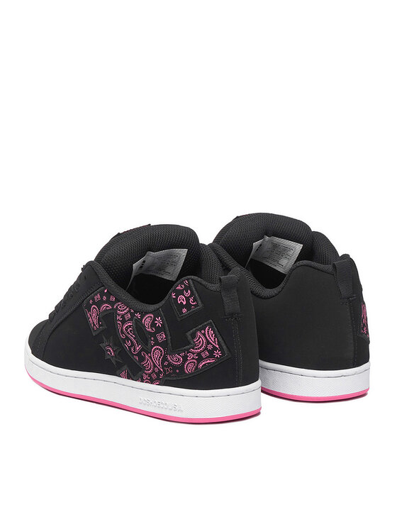 DC Shoes Sneakersy DC Shoes EO-COURT GRAFFIK DC01662983 Čierna