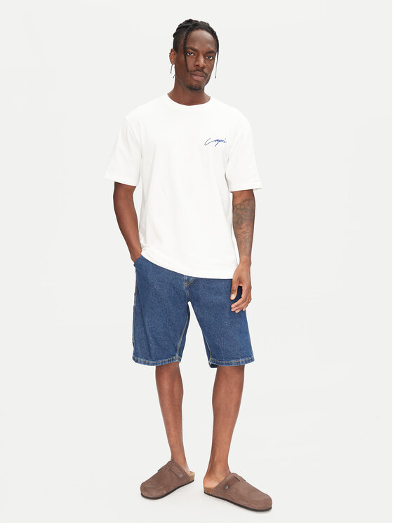 Only & Sons Only & Sons Футболка Milo 22034452 Білий Relaxed Fit