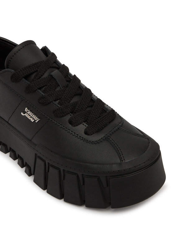 Tommy Jeans Αθλητικά Tommy Jeans Tjw Platform Sneaker Leather Lc EN0EN03165 Μαύρο