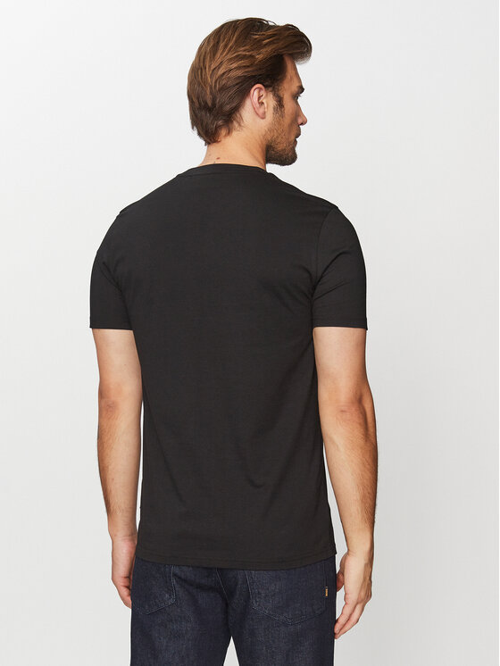 BOSS Boss Marškinėliai Tefragile 50503535 Juoda Regular Fit