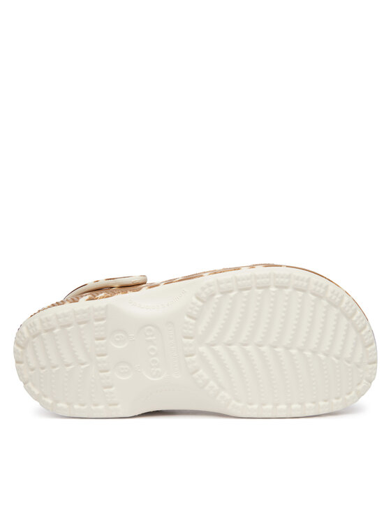 Crocs Чехли Crocs Classic Pop Animal Clogs 214153 Кафяв