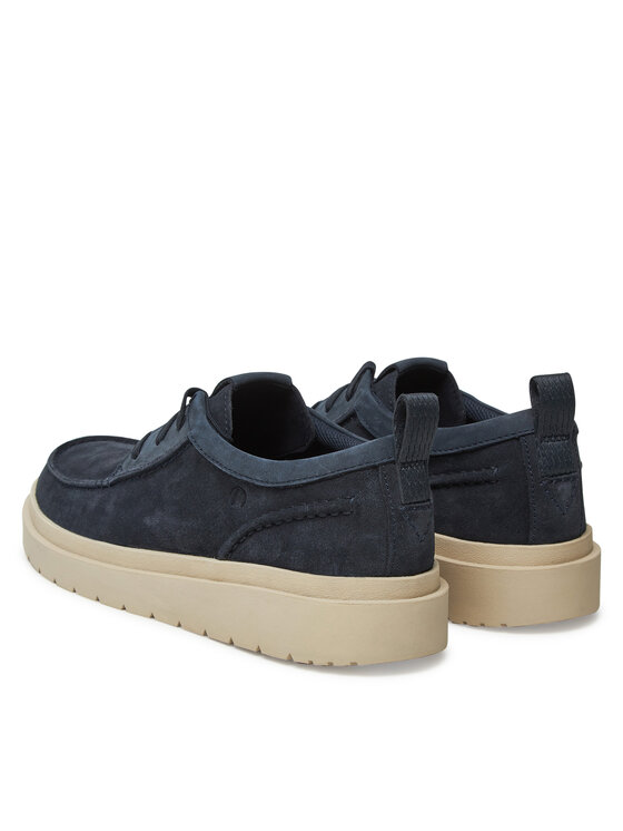 Clarks Туфлі Clarks Polden Moc 26180866 Cиній