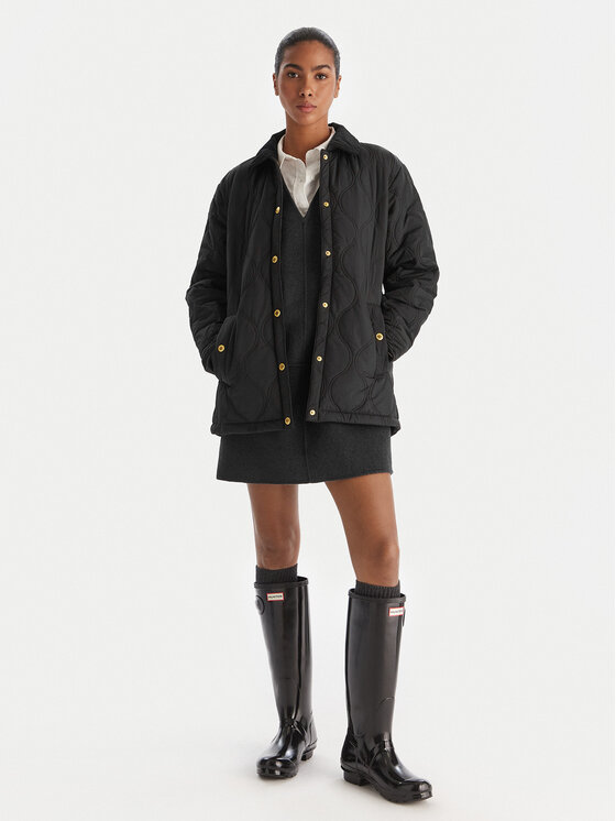 Hunter Hunter Prehodna jakna Witton HARW0004252 Črna Regular Fit