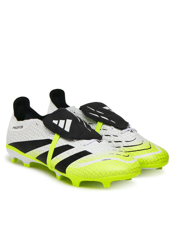 adidas Futbalové topánky adidas Predator League Fold-Over Tongue JI1111 Biela