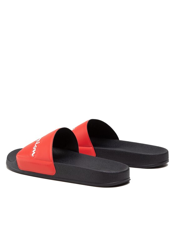 Champion Klapki Champion Slide Varsity S21993-CHA-RS001 Czerwony