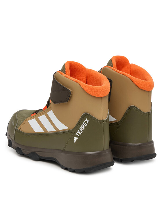 adidas Трекінгові черевики adidas Terrex Snow Cw JR4189 Коричневий