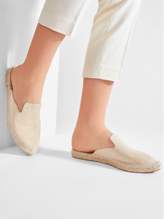 Manebi Espadrilky Manebi Mules M 1.1 M0 Béžová