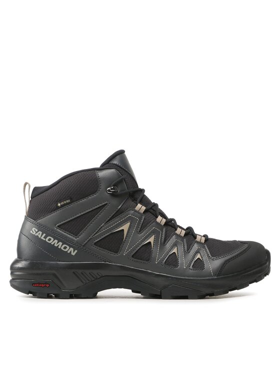 Salomon Trekingová obuv Salomon X Braze Mid GORE-TEX L47174800 Čierna