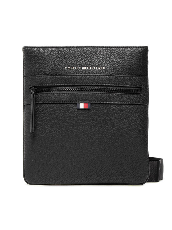Tommy Hilfiger Geantă crossover Tommy Hilfiger Essential Pu Crossover AM0AM09506 Negru