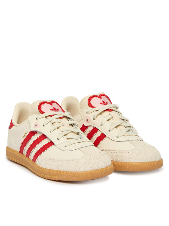 adidas Снікерcи adidas Samba Og Comfort Closure Elastic Lace KI6682 Кремовий