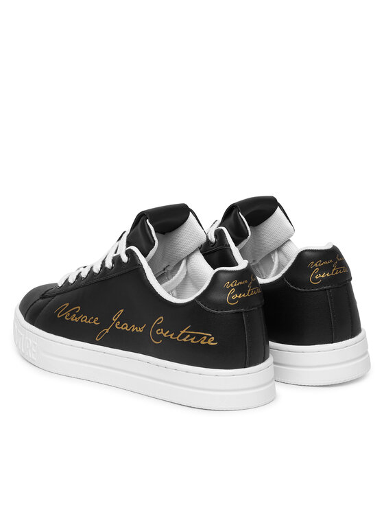 Versace Jeans Couture Снікерcи Versace Jeans Couture 80VA3SKL ZPB77 G89 Чорний
