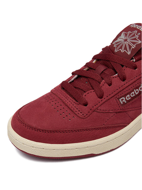 Reebok Sneakersy Reebok EO-CLUB C 85 100278995 Bordó
