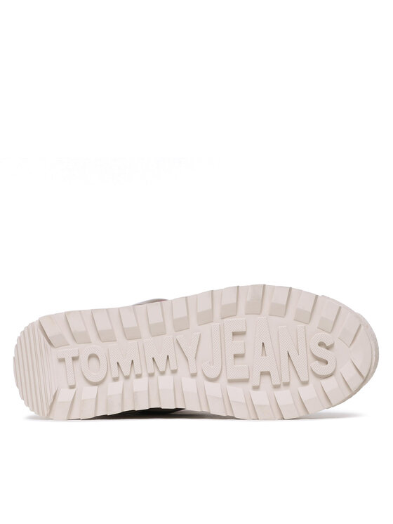 Tommy Jeans Snīkeri Tommy Jeans Hybrid Flatform Boot EN0EN01589 Bēšs