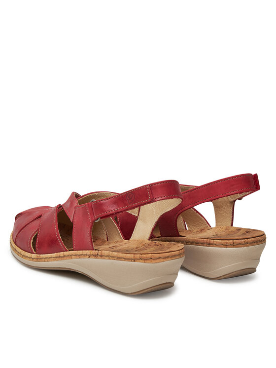 Suave Sandále Suave 720131-04 Červená