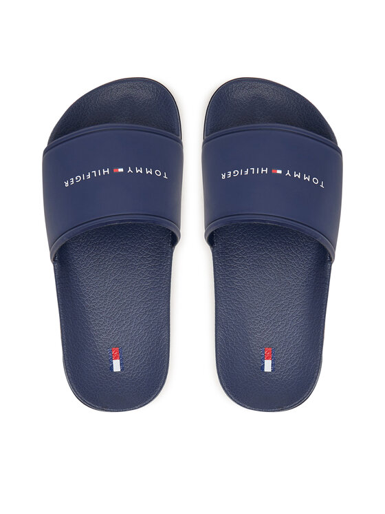 Tommy Hilfiger Şlapi Tommy Hilfiger T3X0-34403-1172 Albastru