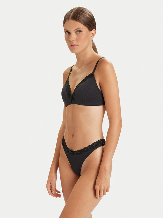 Hunkemöller Hunkemöller Tangas Lola 202698 Negro