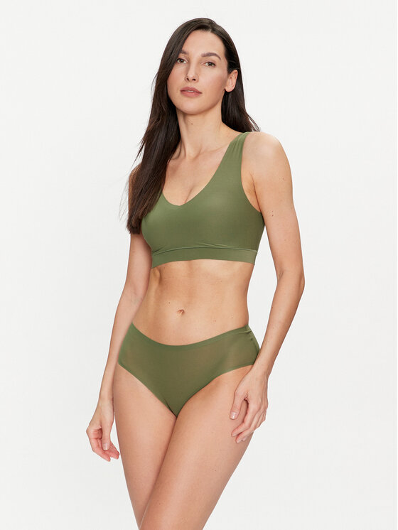 Chantelle Chantelle Klasikinės kelnaitės Soft Stretch C26440 Žalia