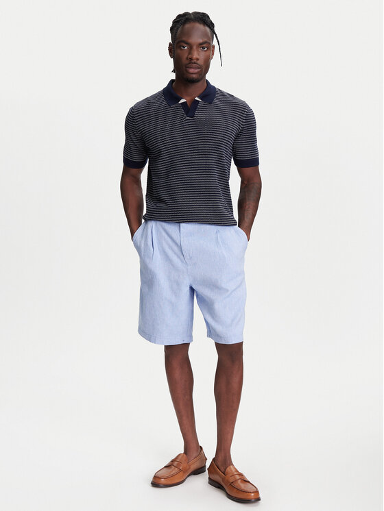 United Colors Of Benetton United Colors Of Benetton Поло 1094K301J Cиній Regular Fit