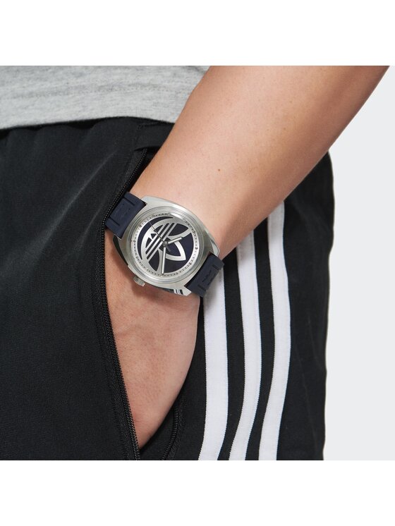 adidas Originals Годинник adidas Originals Edition One Watch AOFH23014 Срібний
