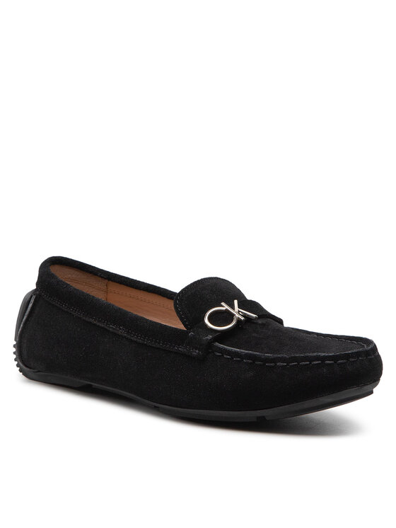Calvin Klein Mokasyny Calvin Klein Driving Moc W/Hdw HW0HW01304 Czarny
