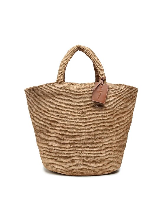 Manebi Soma Manebi Natural Raffia Summer Bag V 2.2 AD Brūns