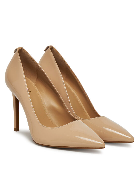 MICHAEL Michael Kors Γόβες MICHAEL Michael Kors Alina Flex High Pump 40R4HNHP1A Μπεζ