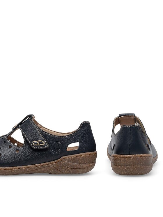 Rieker Pantofi Rieker 54555-14 Bleumarin