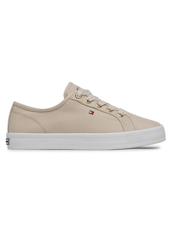 Tommy Hilfiger Гуменки Tommy Hilfiger Essential Nautical Sneaker FW0FW04848 Бежов