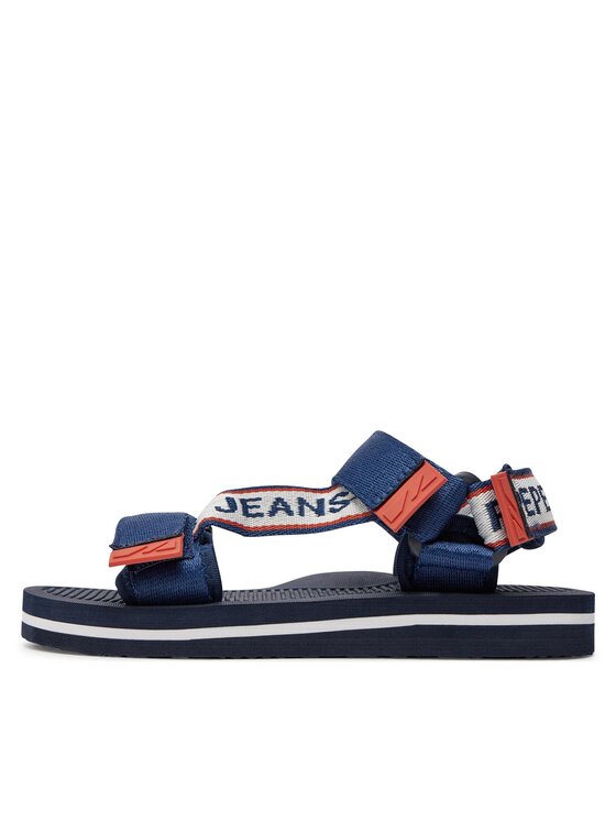 Pepe Jeans Босоніжки Pepe Jeans Pool One B PBS70063 Cиній