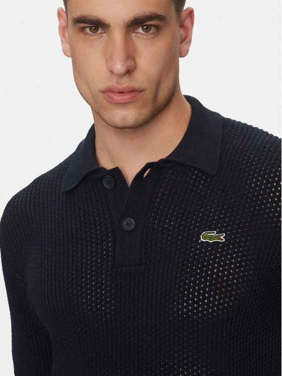 Lacoste Lacoste Светр AH9724 Cиній Regular Fit