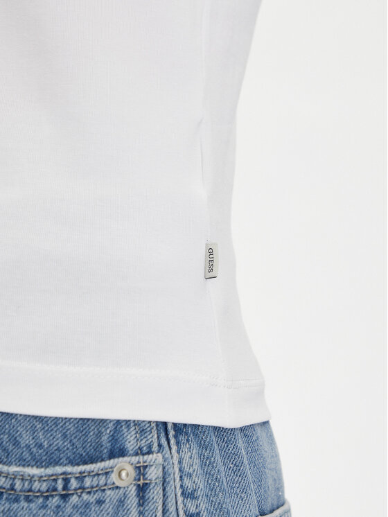 Guess Jeans Guess Jeans Футболка W5GI24 J1314 Білий Regular Fit