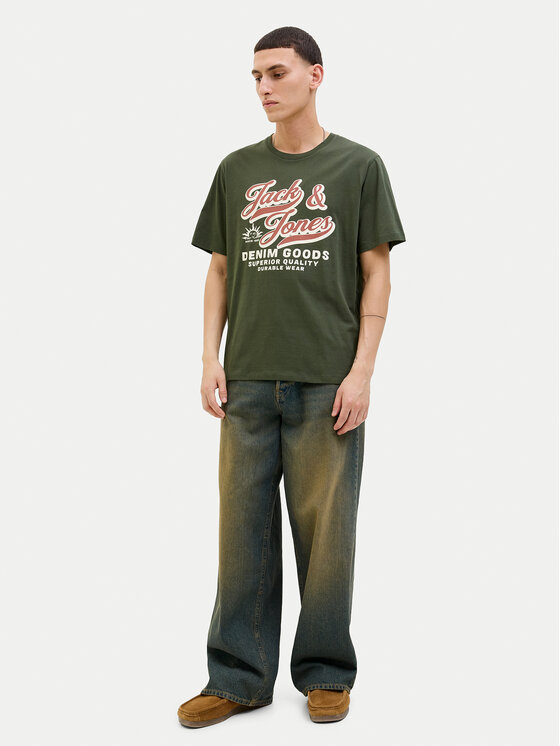 Jack & Jones Jack & Jones Camiseta Logo 12279535 Verde Standard Fit