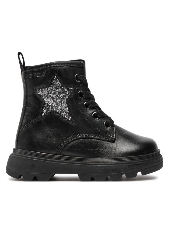Geox Botas altas Geox B Kiddartah Girl B465YA 085EW C9999 M Negro