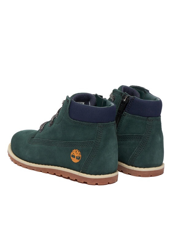 Timberland Kotníková obuv Timberland Pokey Pine Mid Lace Up TB0A292EEY01 Zelená