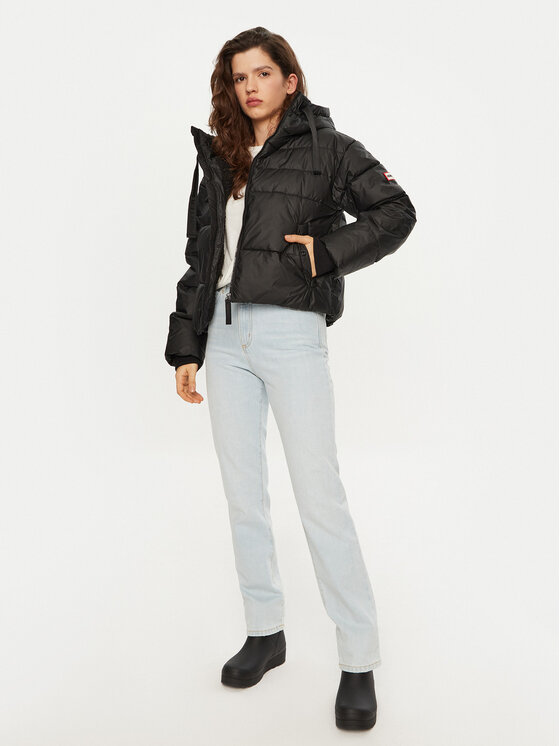 Hunter Hunter Зимова куртка Edine HARW1416242 Чорний Regular Fit