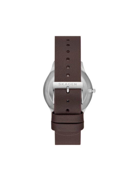 Skagen Годинник Skagen Malbye Gent SKW6909 Коричневий