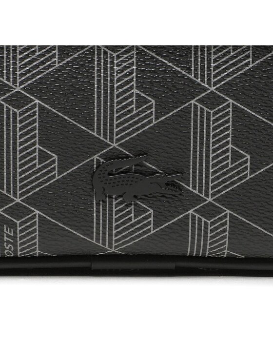Lacoste Плоска сумка Lacoste S Reporter Bag NH3650LX Чорний