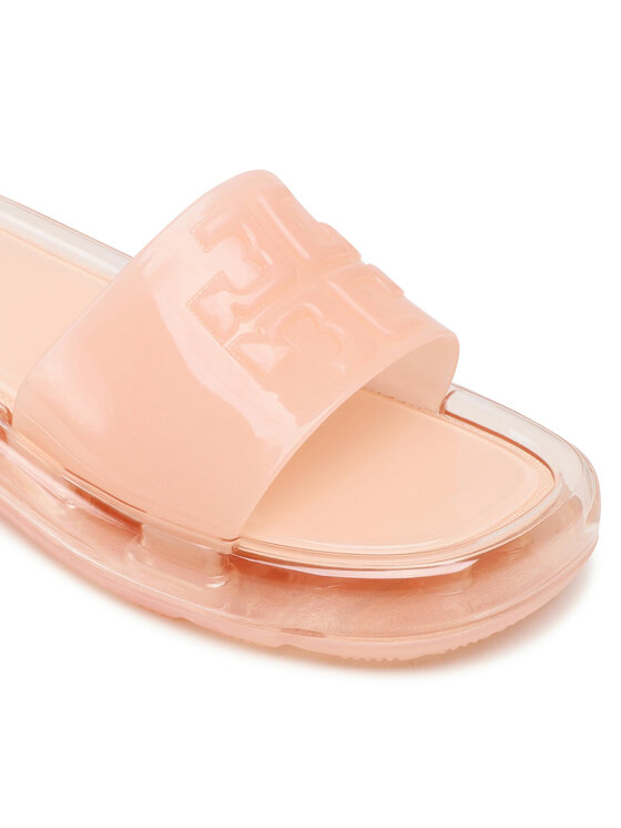 Tory Burch Шльопанці Tory Burch Bubble Jelly 85010 Оранжевий
