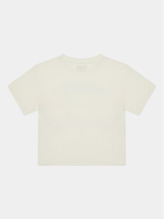 Guess Guess Футболка J3BI06 J1314 Écru Regular Fit